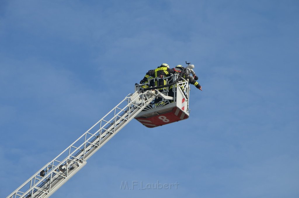 Grossfeuer Poco Lager Koeln Porz Gremberghoven Hansestr P681.JPG - Miklos Laubert